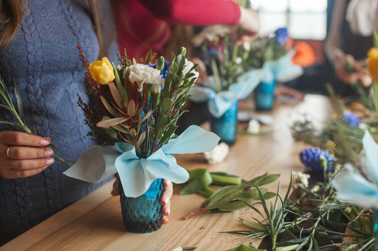 Cours collectif d'art floral